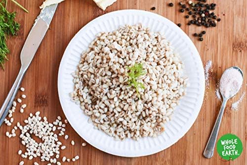 Wholefood Earth Pearl Barley 2 kg | GMO Free | High Fibre