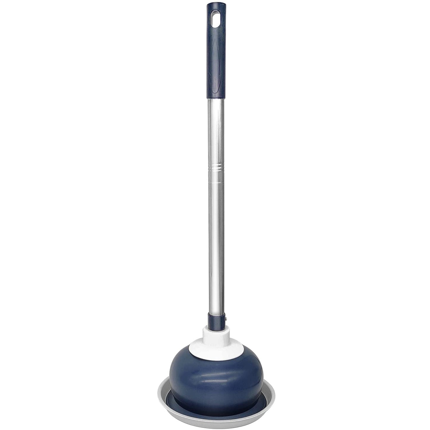 Toilet Plunger Unblocker, Heavy Duty Drain Plunger, Rubber Sink Plungers for Unblocking with Holder for Toilets/Bathroom/Bathtub/Kitchen Sink/Shower