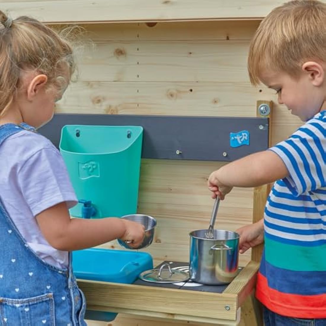 TP Toys Early Fun Mud Kitchen Playhouse Accessory, Wooden