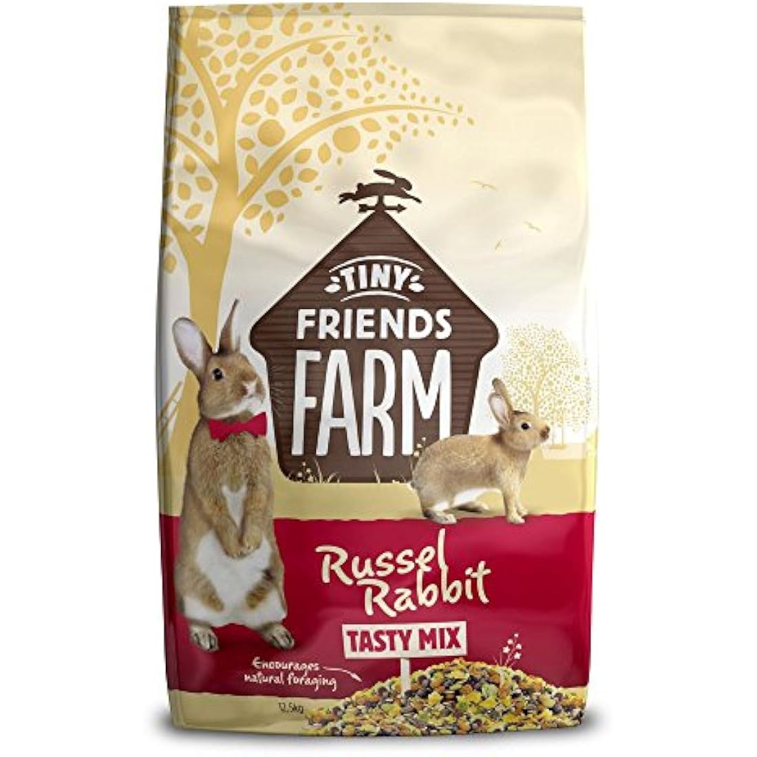 Supreme Tiny Friends Farm Russel Rabbit Tasty Mix 12.5kg, transparent