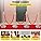 FlowerW Set of 4 Silver Round Top Queue Barrier Posts Stands Security Stanchion Rope Divider with 1.5M Red 3 Velvet Rope