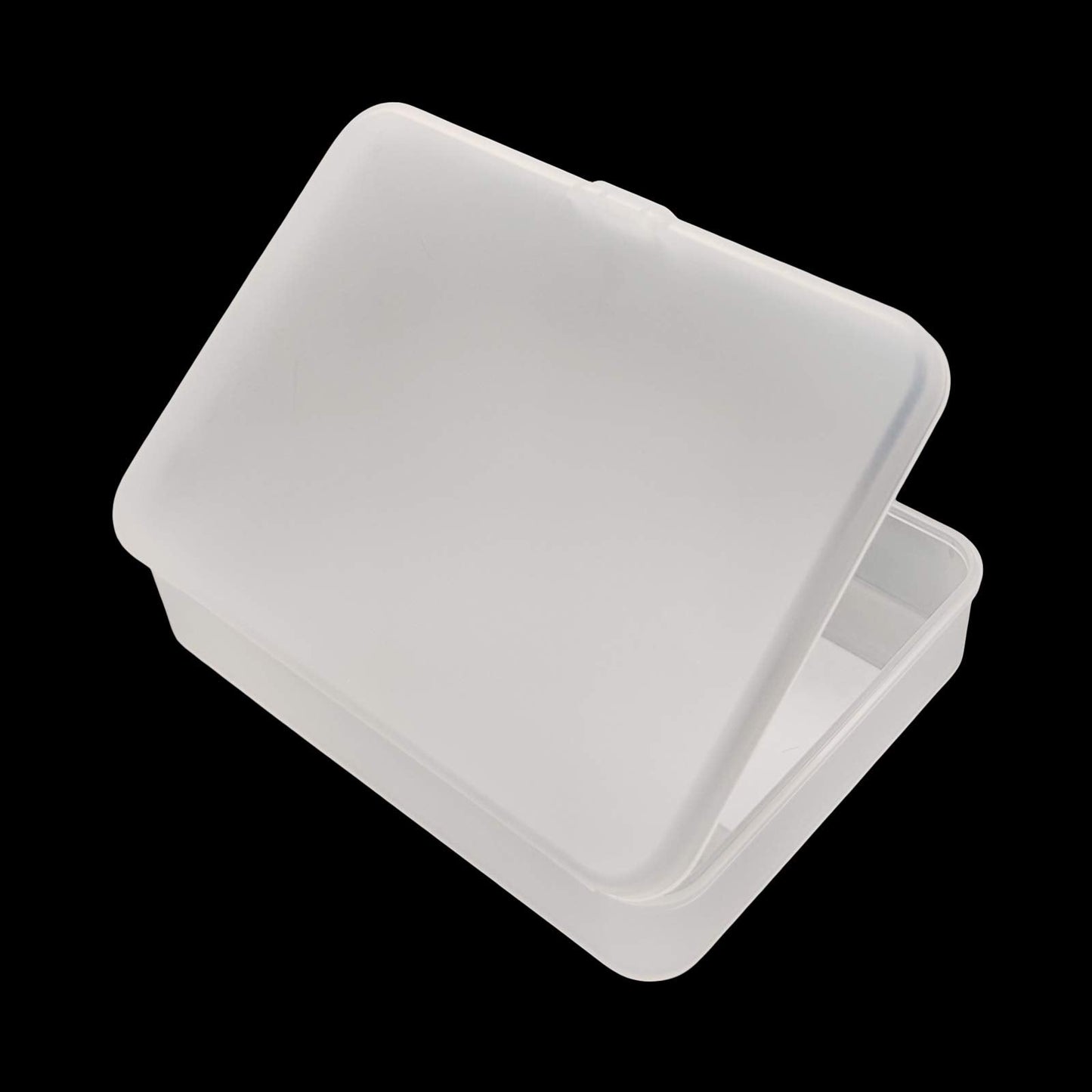 Goodma 8 Pieces Frosted Rectangular Plastic Storage Boxes