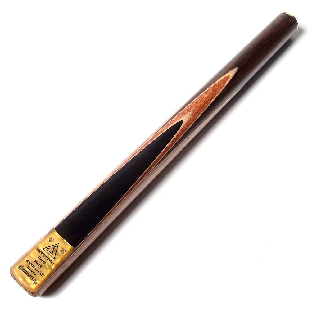 CUESOUL 57" Handcraft 3/4 Jointed Snooker Cue with Extension/Joint Protector Packed in Leatherette Cue Bag (D305)