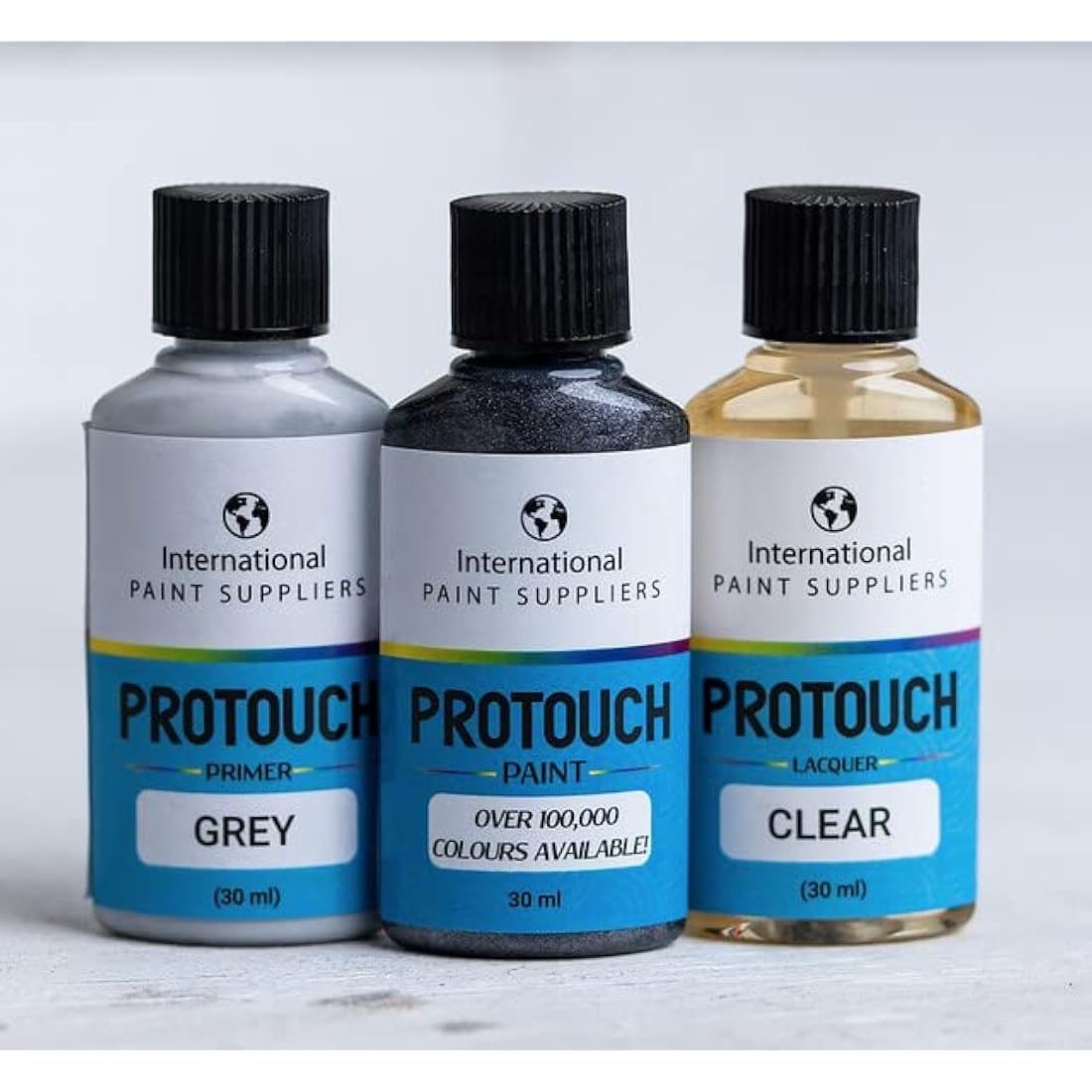 PROTOUCH FOR VOLKSWAGEN LA7W REFLEX SILVER - PAINT, PRIMER AND LACQUER TOUCH UP BOTTLE KIT
