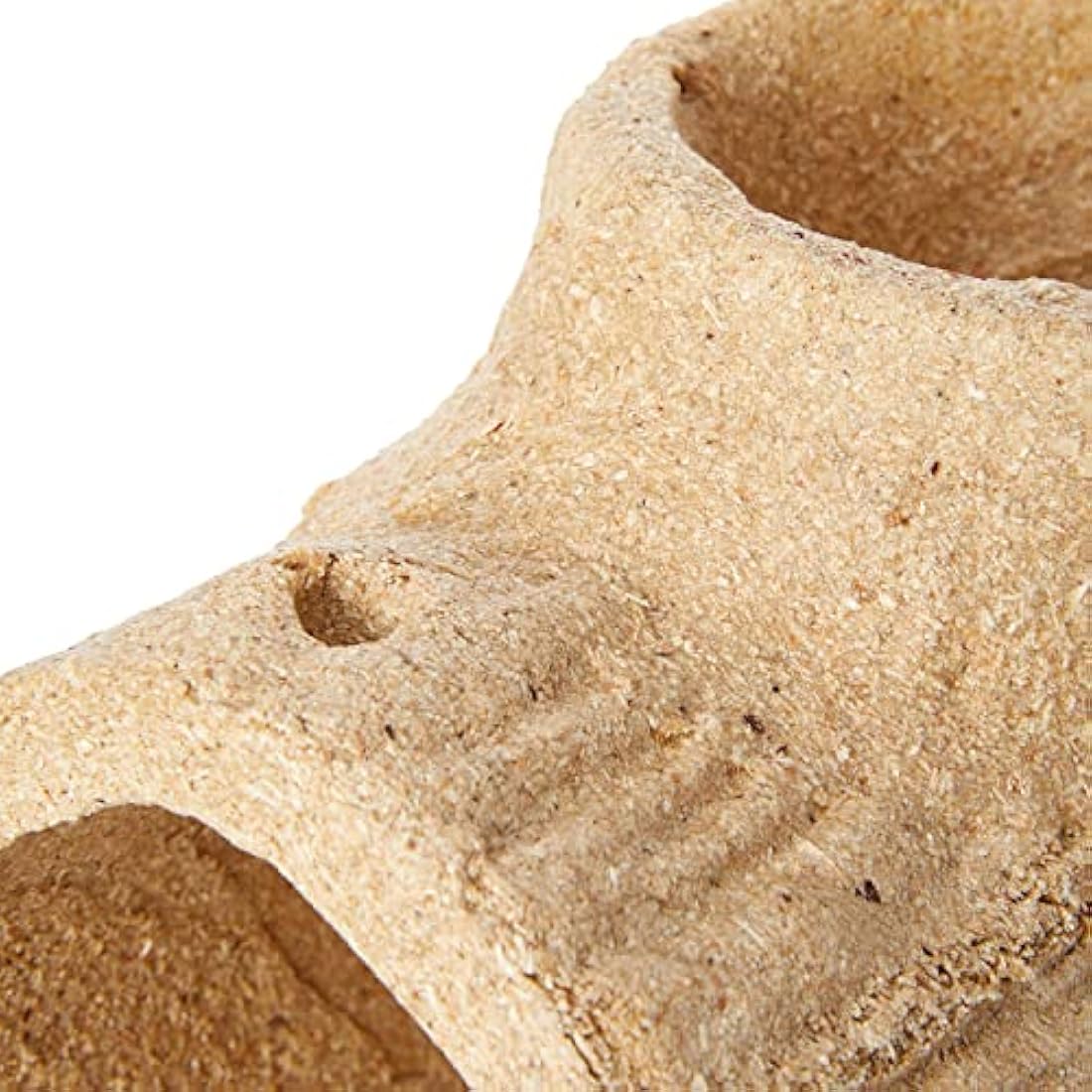 Rosewood Edible Play Log – Extra Large Natural Chew Toy for Small Animals Including Rabbits and Guinea Pigs – Edible Tunnel for Play, Hiding and Dental Health