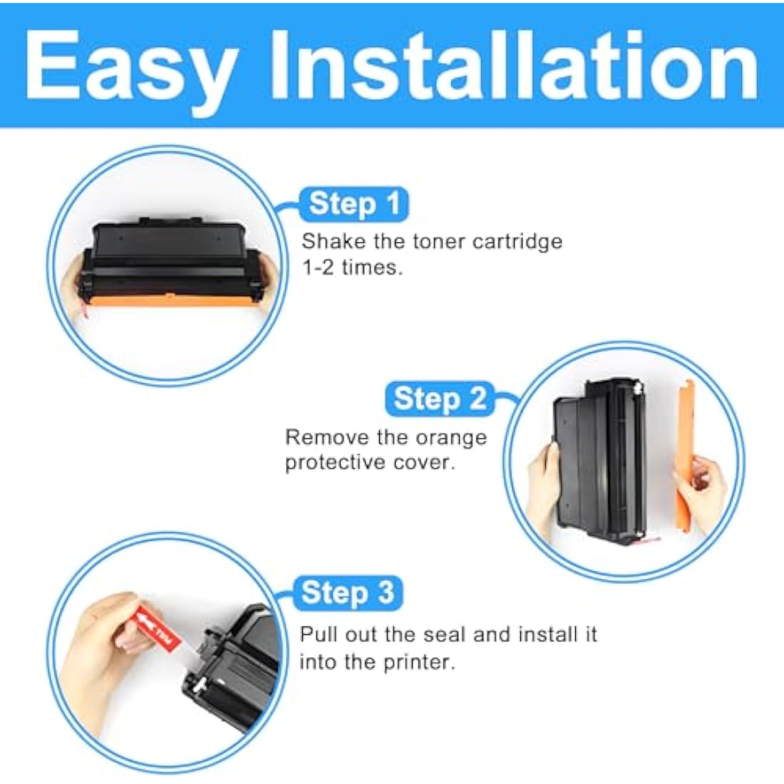 LCL 106R03620 2600PAGES Toner Cartridge Replacement for Xerox 106R03620 for Xerox WorkCentre 3335 WorkCentre 3345 Phaser 3330 (1 Black)