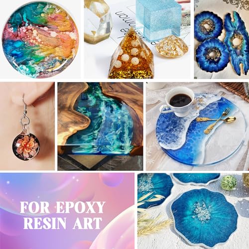 Ghguole Epoxy Resin Kits-8.5L Epoxy Resin,Epoxy Hardener for Beginners,Resin Starter Kit for DIY Art&Craft,Mold Casting