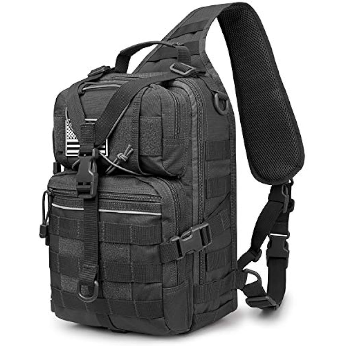 G4Free Tactical Sling Backpack Big Molle EDC Range Bag Pack Assault Military Shoulder Rucksack One Strap Daypack