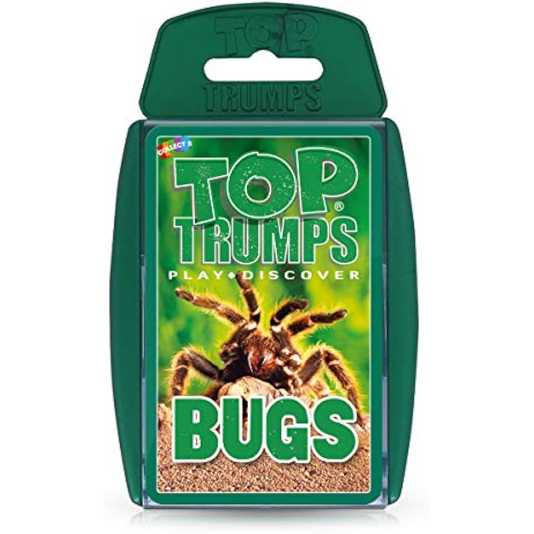 Top Trumps Bugs Classic Card Game, learn facts about the Black Widow, furry Tarantula, Praying Mantis and the Ladybird in this educational packed game, gift and toy for boys and girls aged 6 plus