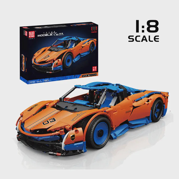 Mould King Speedtail Sports Car 13098