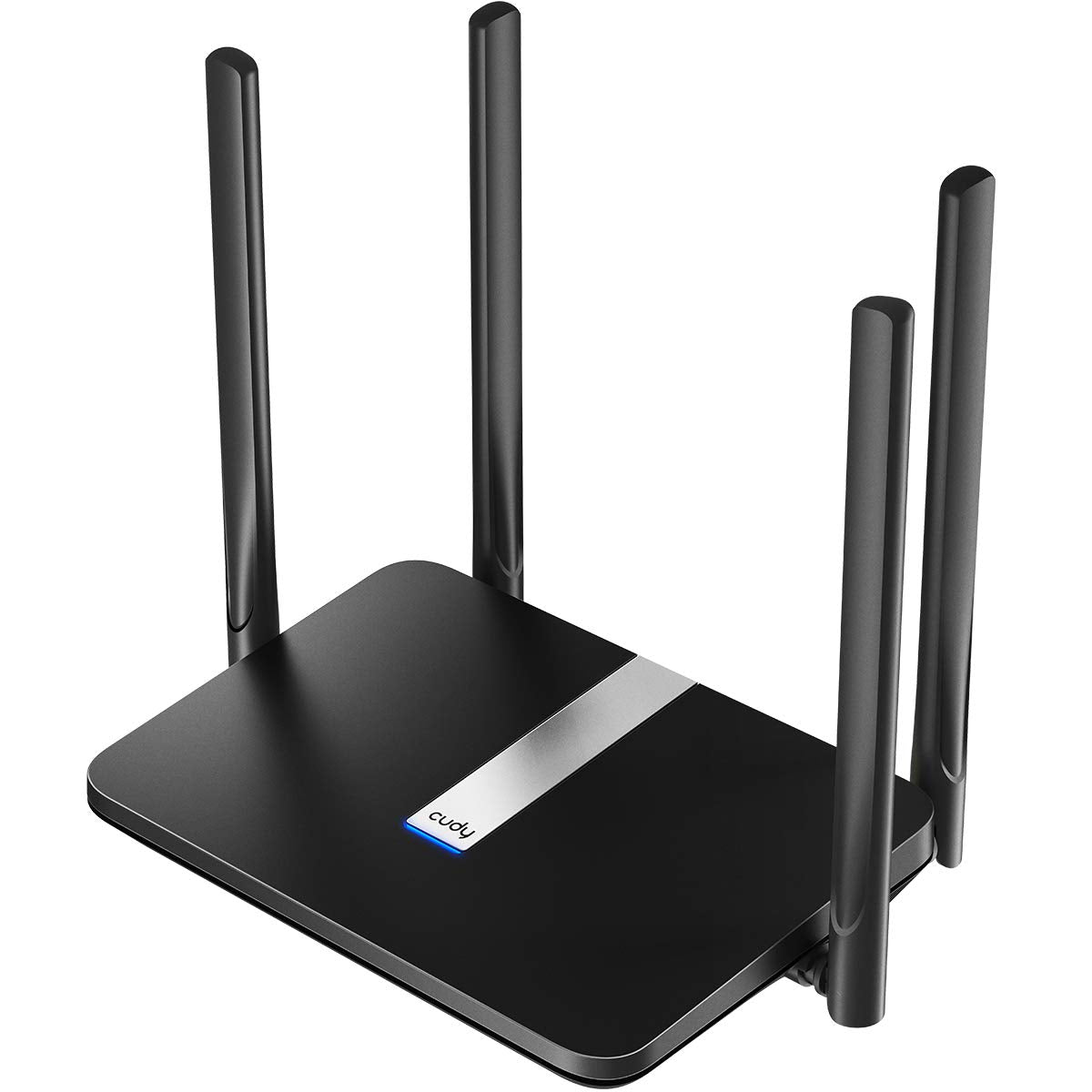 Cudy AC1200 Mbps Dual Band 4G LTE Router, 867Mbps (5GHz) + 300Mbps (2.4GHz), 150Mbps LTE cat4 Speed, 4 RJ45 10/100Mbps ports, 4 Antennas, FDD and TDD,