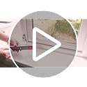 BeeGo® Window Restrictors, Child & Pet Safety Locks, Self-Adhesive, No Tools, Fits UPVC & Most Windows, Restricts Window Opening, White, 1 Pc