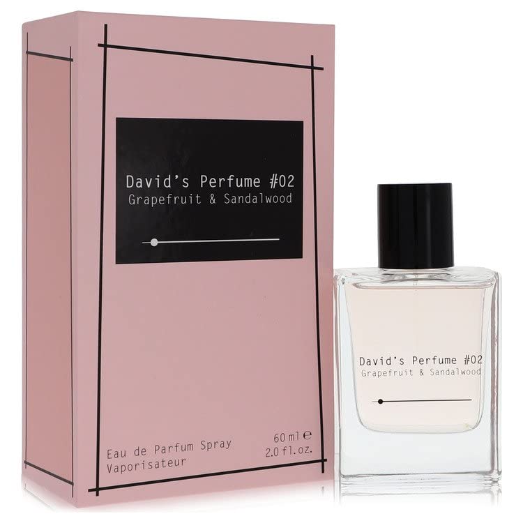 David's Perfume #02 Grapefruit & Sandalwood Eau de Parfum 60ml Spray Unisex Fragrance