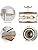 WUZUPS Chandelier 3-Light Vintage Farmhouse Industrial Imitation Wood Grain Semi-Flush Mount Ceiling Light Lighting Fixture for Foyer Hallway Storage Room Kitchen Bathroom, H 30 x W 24, Nickel