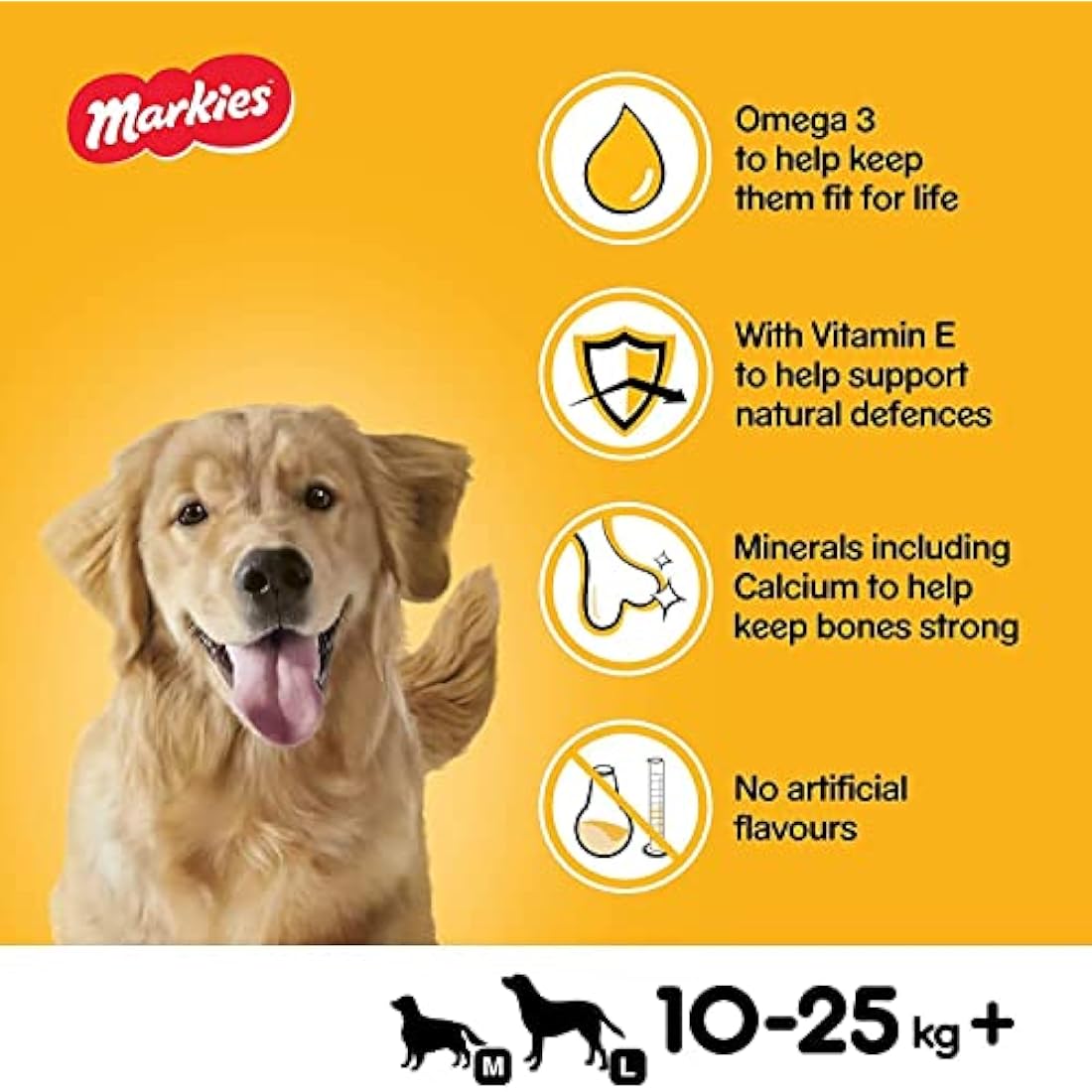 Pedigree Markies - Biscuits Dog Treats With Marrowbone, 12.5