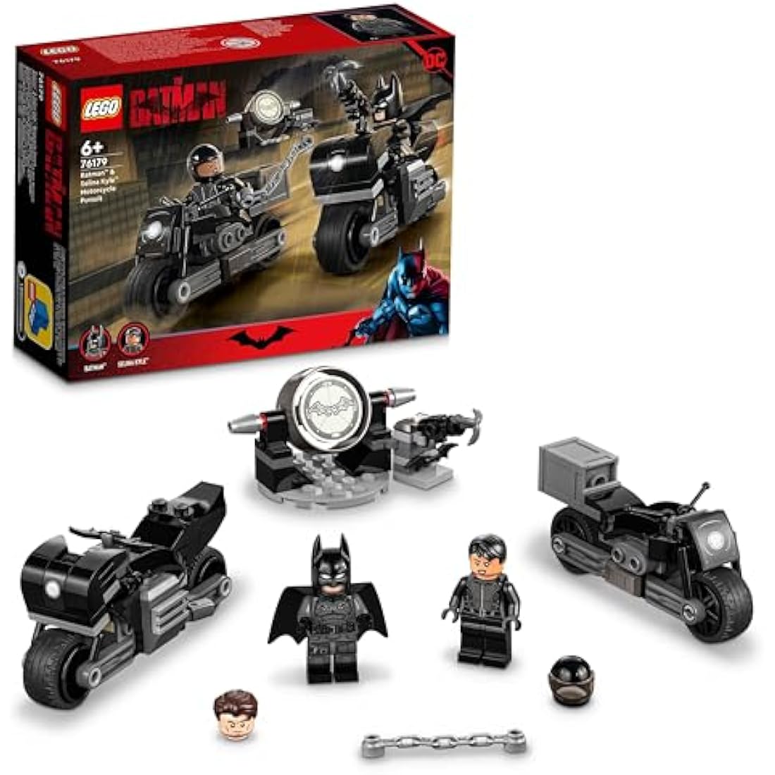LEGO 76179 Super Heroes Batman™ & Selina Kyle™ Motorcycle Pursuit