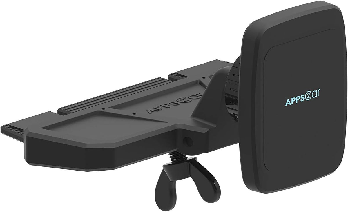 APPS2Car Universal Car Phone Holder - CD Slot Mount, Compatible with iPhone 11/11 Pro/Xs MAX/XR/XS/X, Galaxy S10/S10+/S9 and More