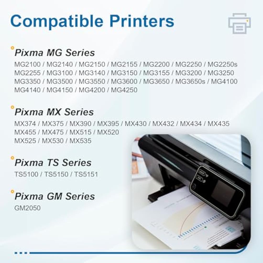 CARTRIGO 540XL 541XL High Capacity Ink Cartridges – Remanufactured Replacement for Canon 540 and 541 Ink Cartridges – Compatible with Pixma MG3600 MG3650 TS5150 MX475