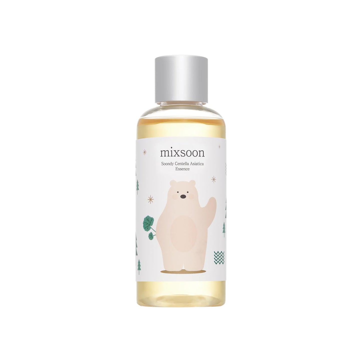 mixsoon Soondy Centella Asiatica Essence, Hydrating, Soothing Centella Asiatica Essence for Sensitive, Dry, Irritated Skin, Fast-Absorbing Formula,