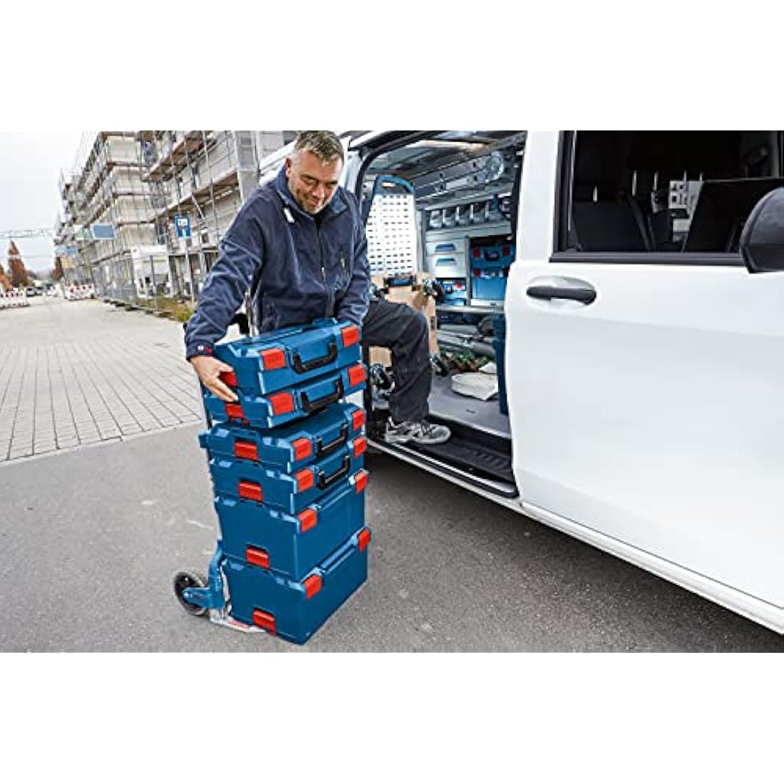 Bosch Professional L-BOXX 136 Carrying Case system (volume: 14.7 litres, max. load: 25 kg, weight: 1.9 kg, material: ABS plastic, PA6 plastic)
