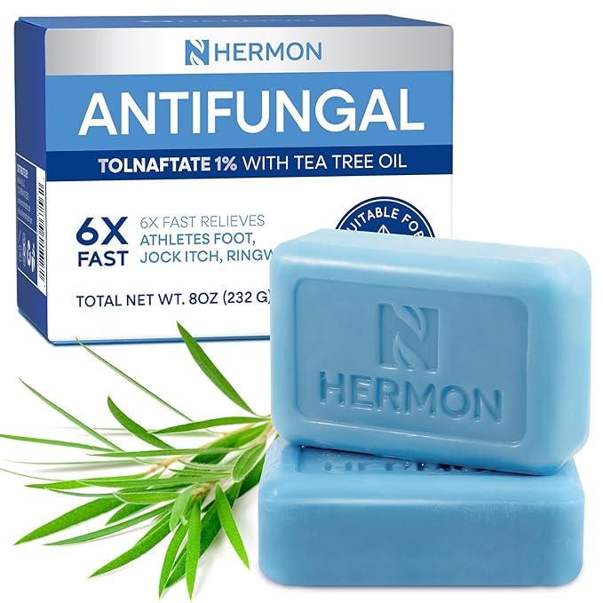 Hermon Antifungal Soap with Tea Tree oil for skin