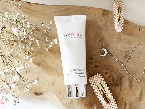 SkinSense Anti-Ageing Firming Neck and Décolleté Cream, Anti Wrinkle Cream for Neck, Firming Neck Lotion for Mature Skin, Skin Firming Moisturiser