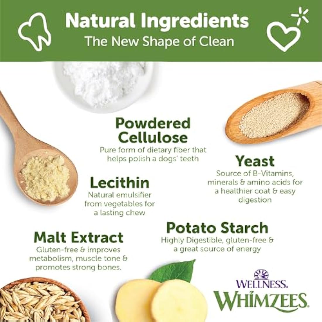 WHIMZEES Natural Dental Dog Treats, Hedgehog Large
