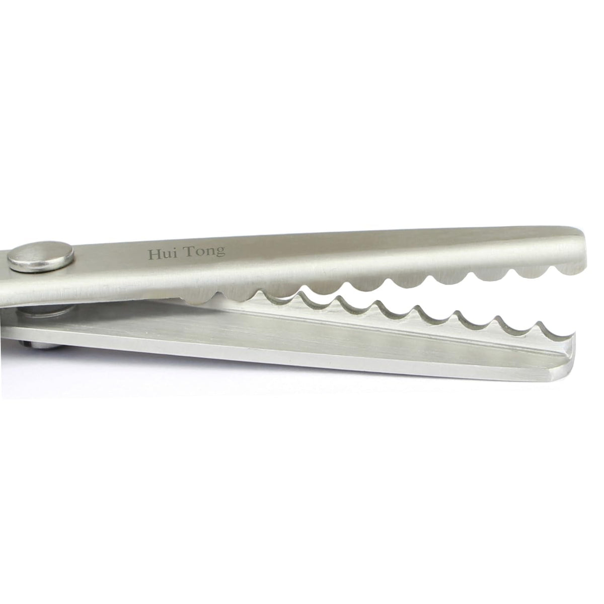 Hui Tong Scallop Scissors for Fabric Strong & Sharpe Pinking Shears Serrated and Scalloped Pinking Shears A Total of 6 Models (Scalloped 7mm)