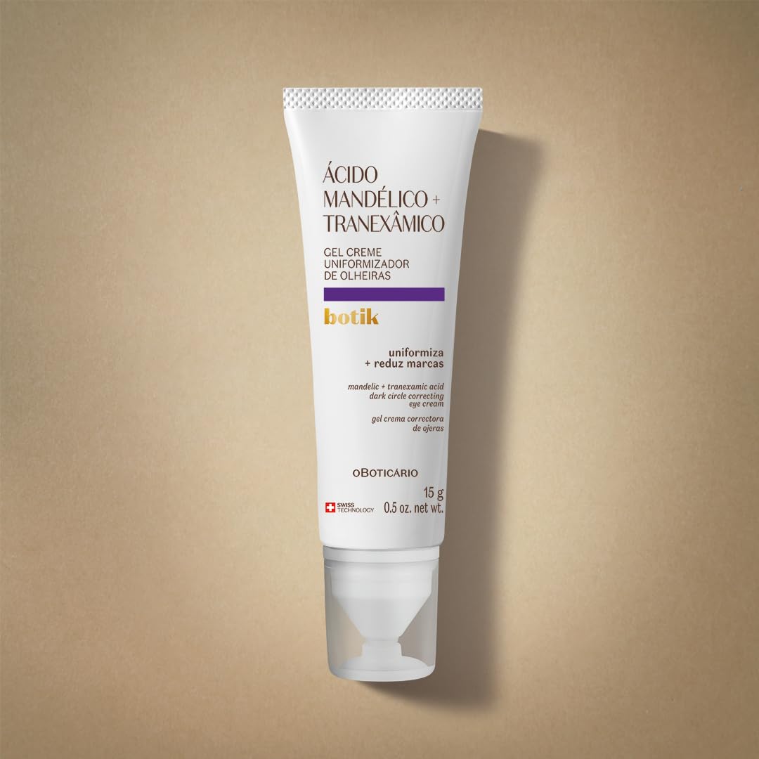 Botik Ácido Mandélico + Tranexâmico Uniformizador Olheiras Gel Uniformizador de Olheiras 15 g