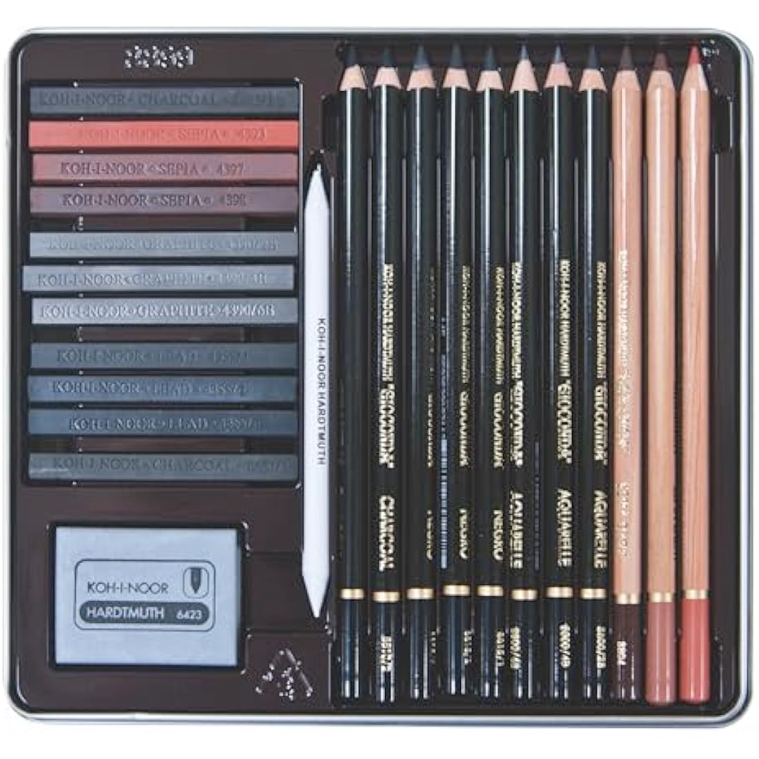 Koh-I-Noor - H8899 - COLLEGE ART SET PENCIL GIOCONDA(11)