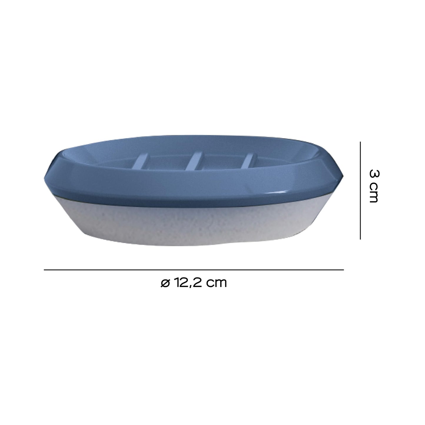 Gedy Shejla Soap Dish Blue