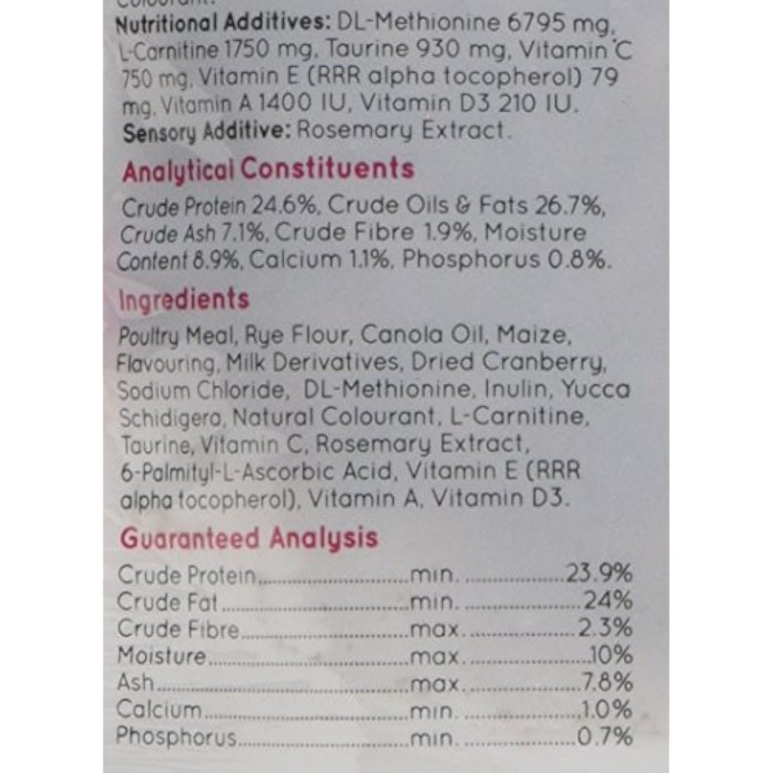 Mark & Chapell Limited Snacks functional indoor cats 65 g