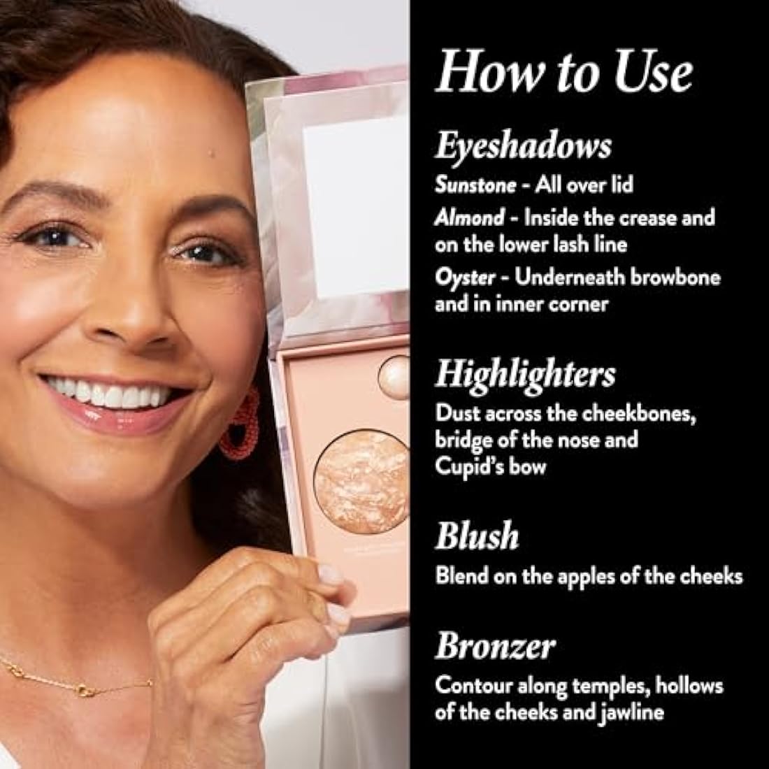LAURA GELLER NEW YORK The Best of the Best Baked Palette - Full Size - Includes Bronzer, Blush, 2 Highlighters and 3 Eyeshadows - Travel-Friendly