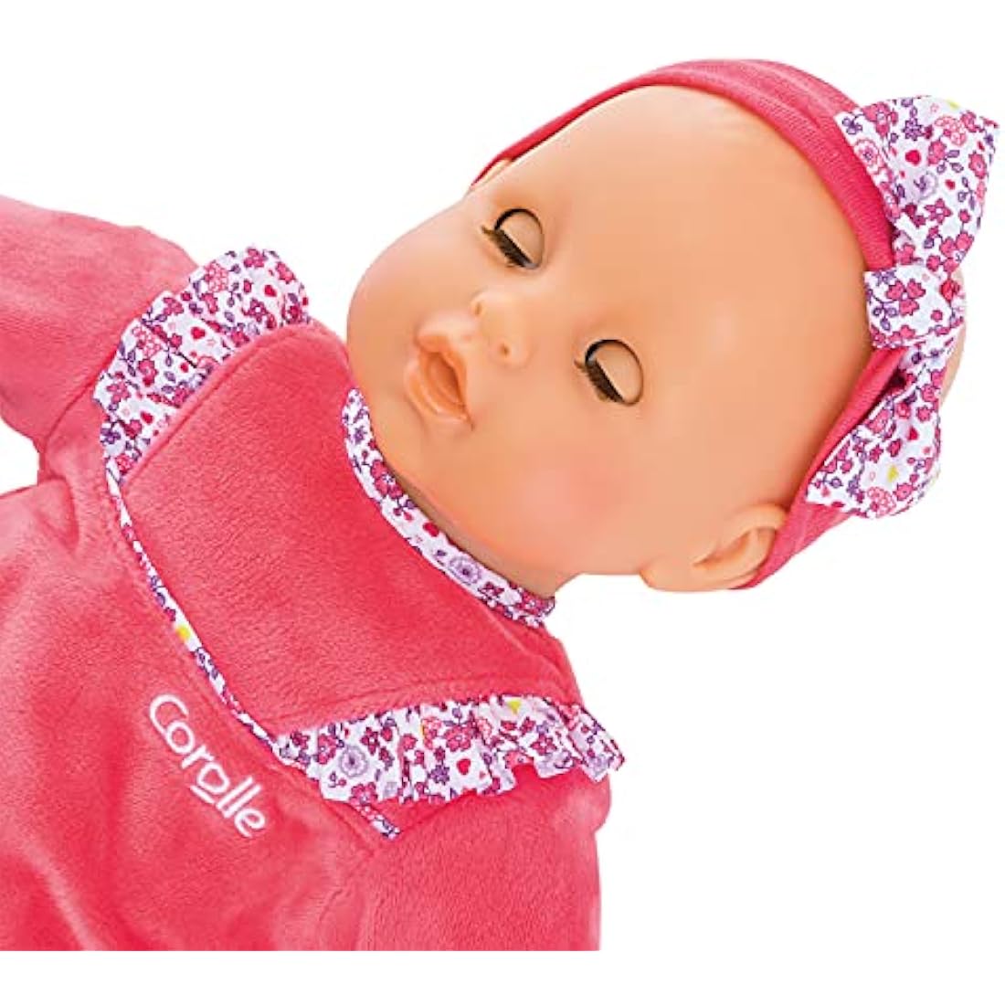 Corolle 9000150060 - Mon Grand Poupon Purple Chérie 42 cm French Doll with Charm and Vanilla Fragrance
