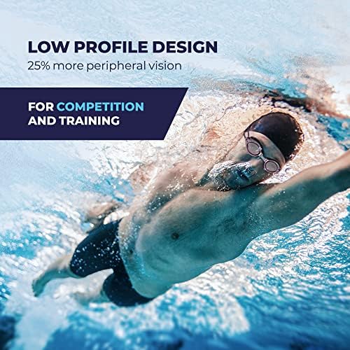 Proswims Swim Goggles - Adult Swimming Goggles Anti Fog with Case, No Leak for Adult Women Men