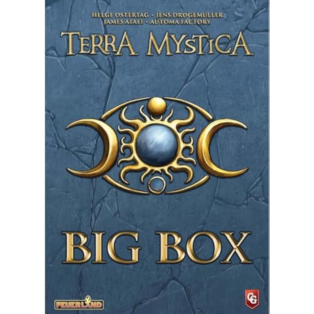 Capstone Games Terra Mystica: Big Box - Contains: Terra Mystica: Base Game, Fire & Ice Expansion, Merchants of The Seas Expansion by Automa Factory. Ages 14+, 1-5 Players, 30 Min Per Player