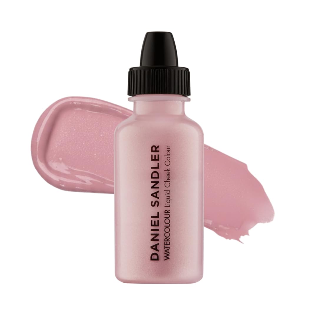 Daniel Sandler WATERCOLOUR LIQUID ILLUMINATOR 'ICING' 15ml ? Liquid Shimmer Makeup, Highlighter ? Oil-Free, Lightweight, Buildable & Long-Lasting for