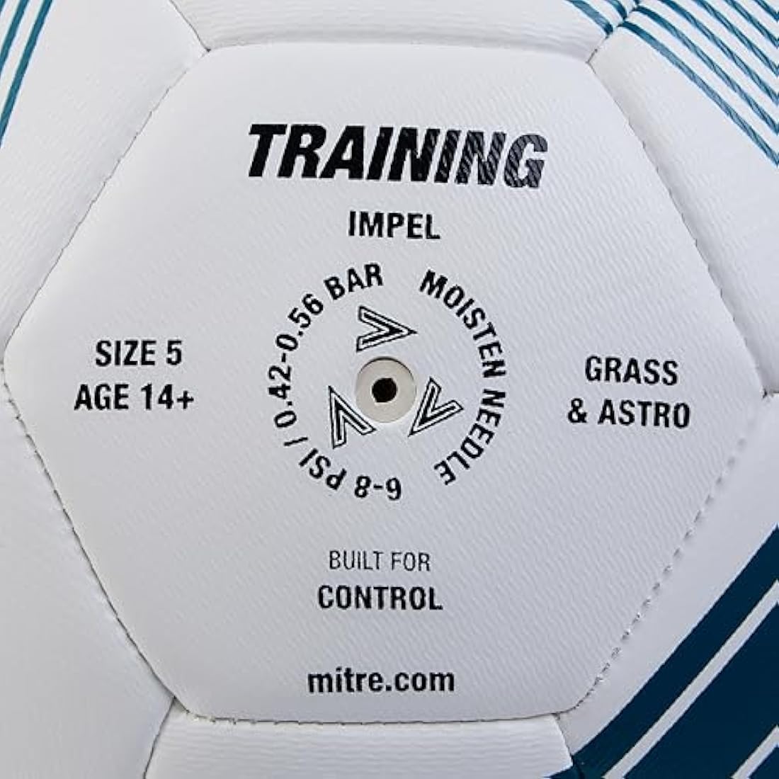 Mitre Unisex Impel L30P Football, Highly Durable, Shape Retention,Football