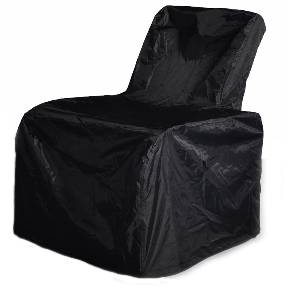 ATR ARTTOREAL Garden Chair Covers Waterproof,Outdoor Patio Furniture Chair Protective Storage Cover, Heavy Duty Stacking Chair Cover Fits up to 82D