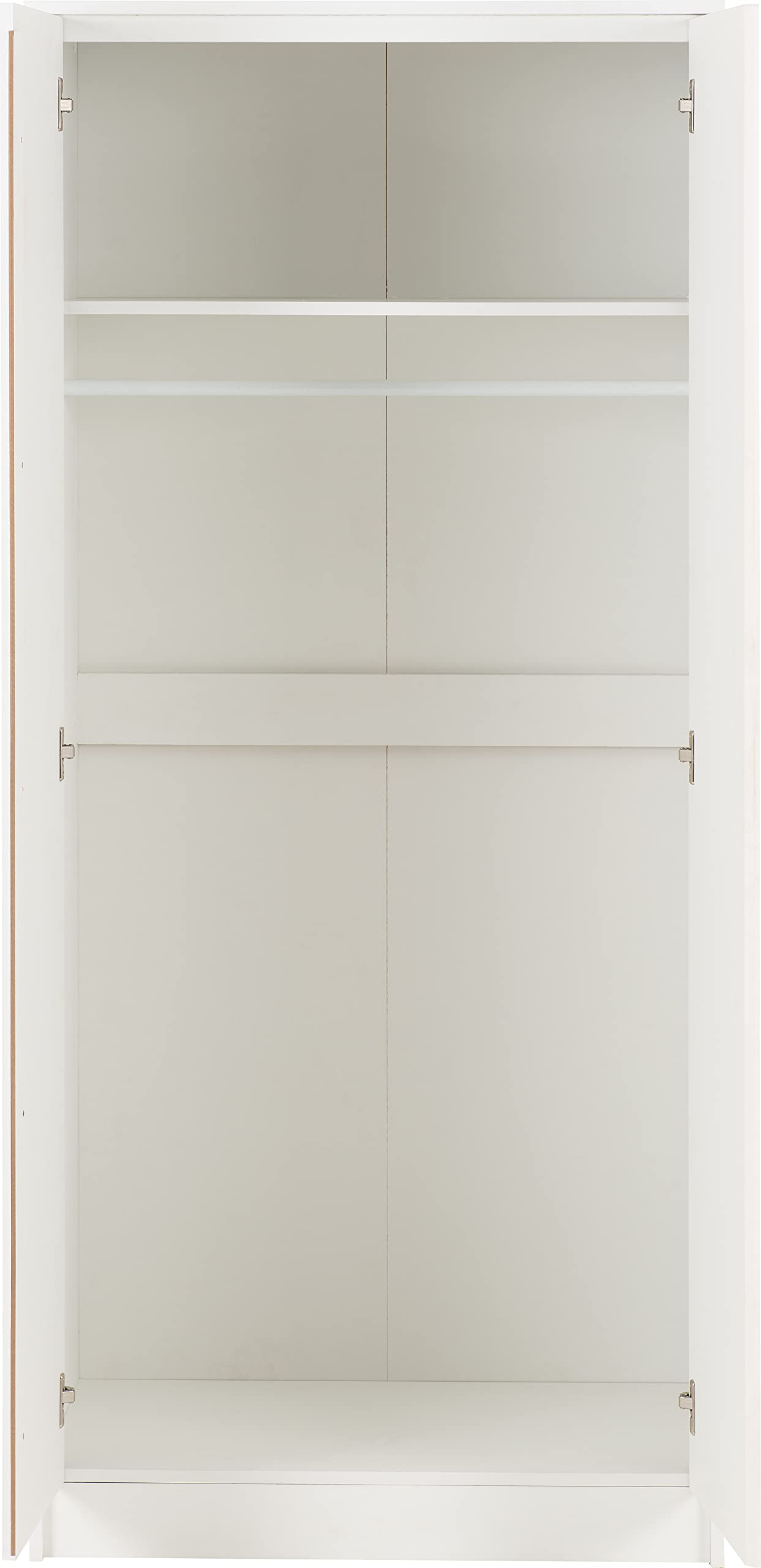Seconique Malvern 2 Door Wardrobe in White