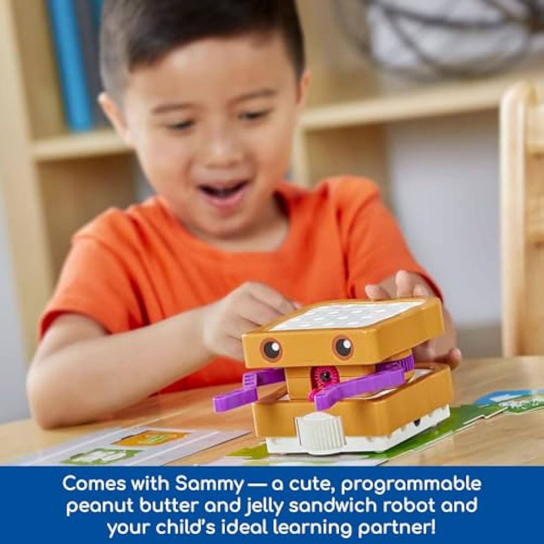 Thames & Kosmos Kids First Coding & Robotics, Kids Science Kit, Learning Resources for Coding and Physical Engineering, STEM Toys for Science Experiments, Age 4-8