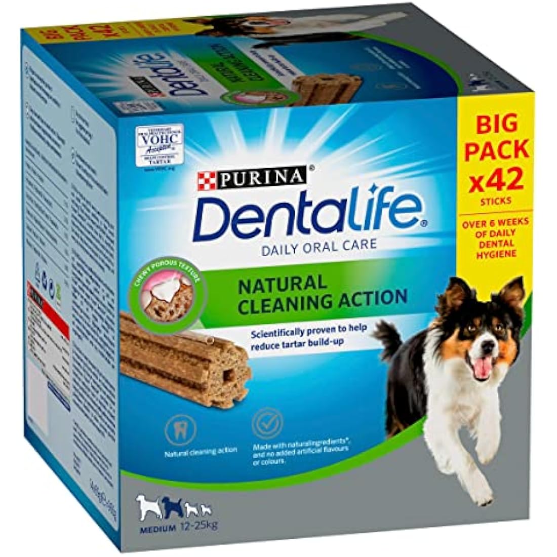 DENTALIFE Medium Dental Chicken Dog Chews 42 Sticks
