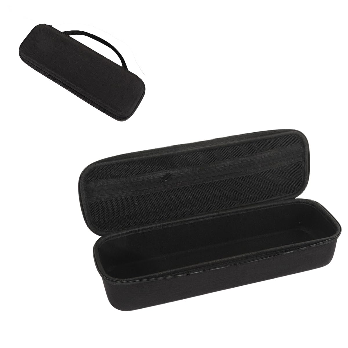 Hosoncovy Carrying Case Travel Case Storage Bag Protective Case Holder Box for Dyson Supersonic Hair Dryer and Nozzles (Empty Bag Only) (Black)
