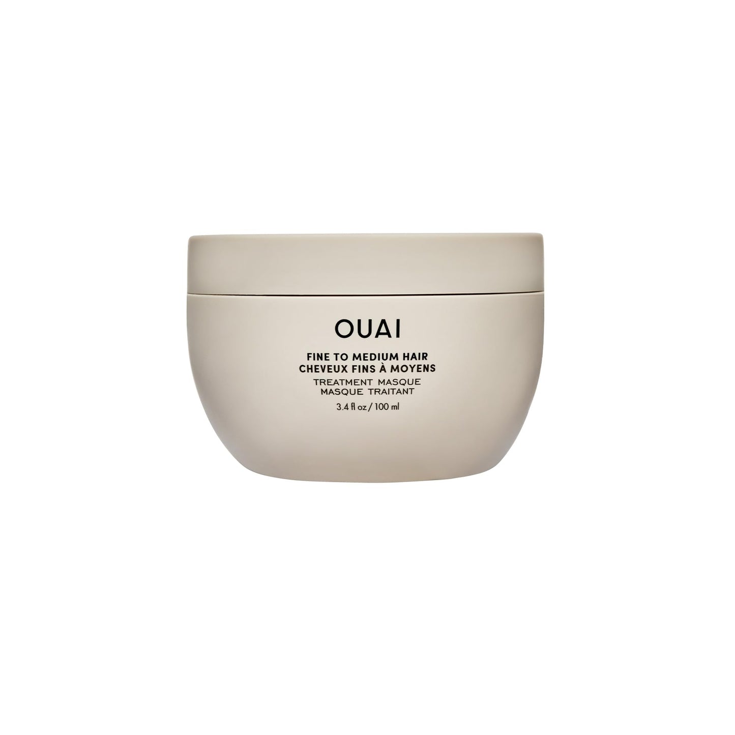 OUAI Fine to Medium Hair Treatment Masque Travel Size - Hair Mask for Hair Repair, Hydration and Shine - With Shea Butter, Keratin and Panthenol -