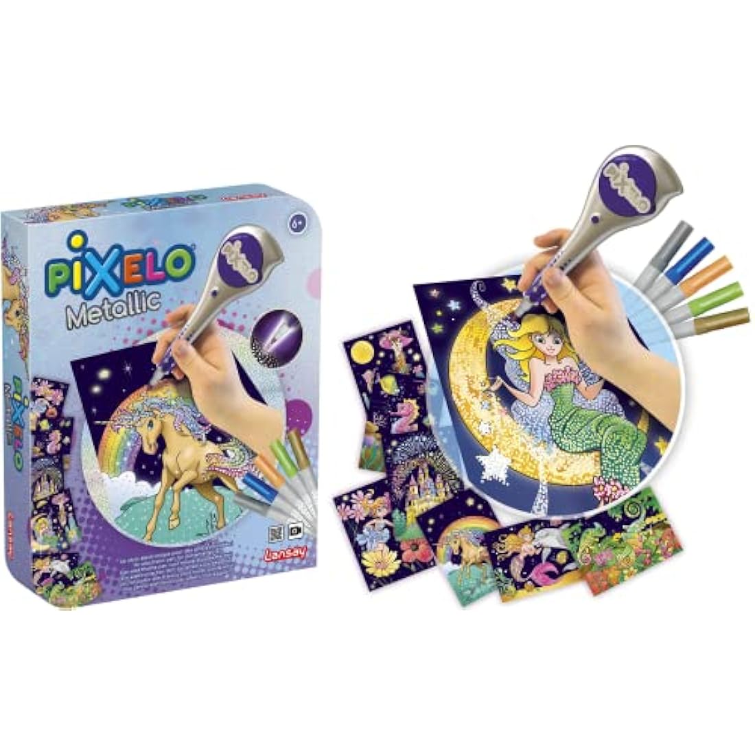 Lansay - Pixelo - Metallic Set