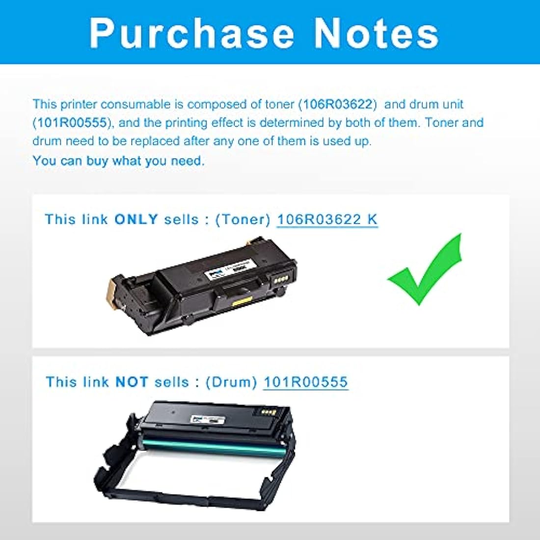 LCL Compatible Toner Cartridge WorkCentre 3335 3345 Phaser 3330 106R03620 106R03622 8500 Pages (1 Black) Replacement for Xerox WorkCentre 3335 3345 3335DNi 3345DNi Phaser 3330 3345VDNi 3330DNi