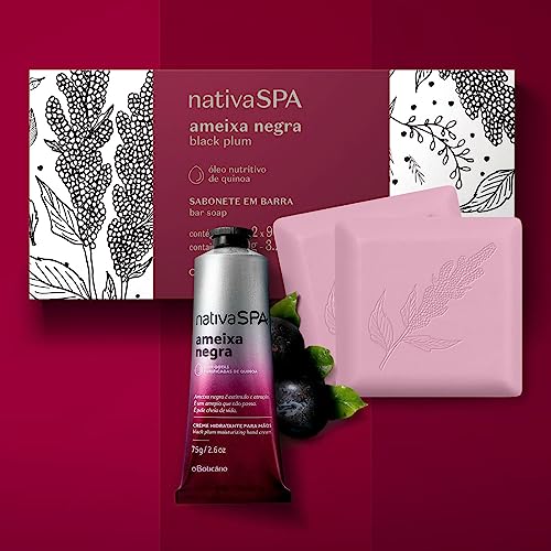 Creme hidratante para mãos Ameixa Negra NativaSpa - 75g