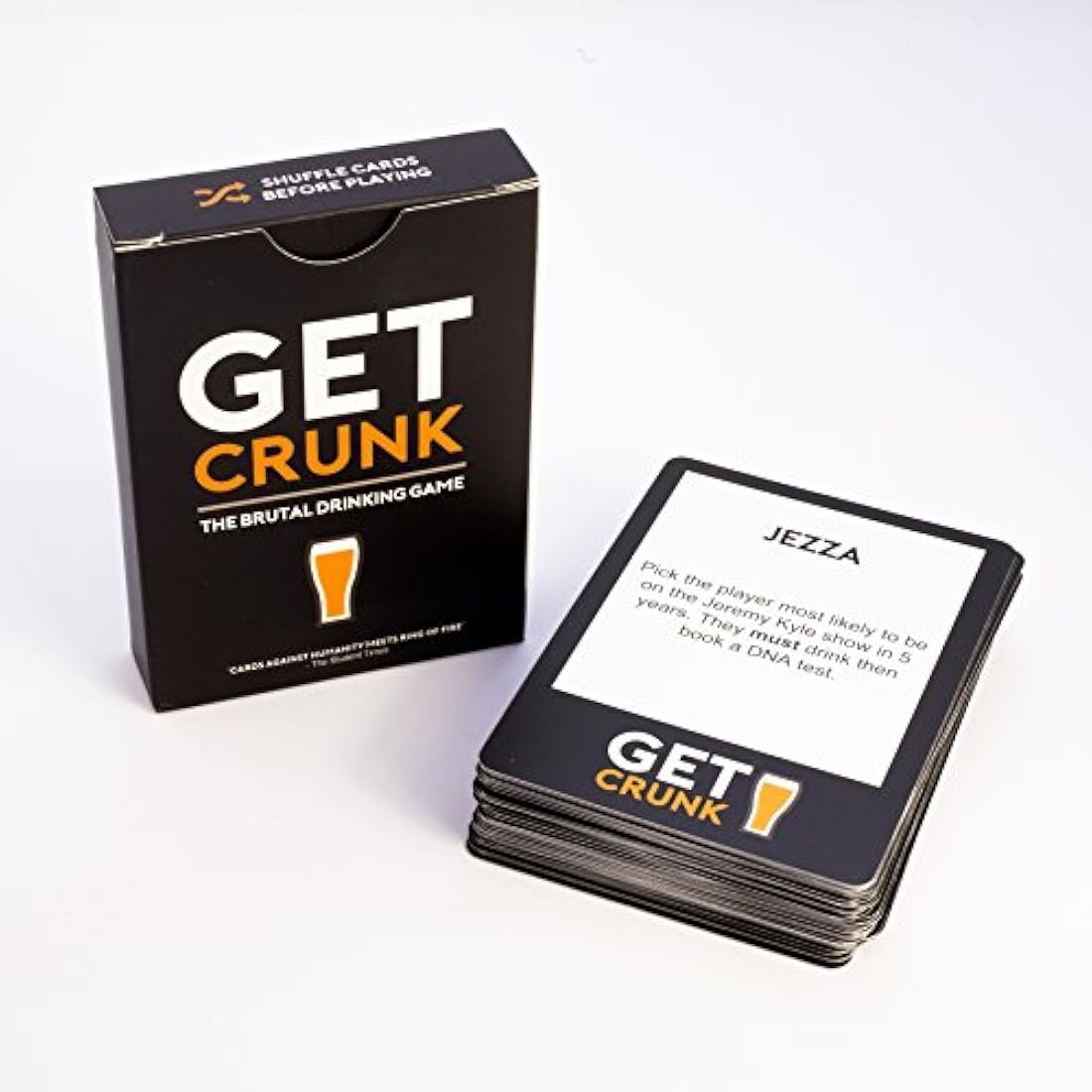 Get Crunk - The Brutal Card Drinking Game for Students, Pre Drinks, Stag & Hen Parties. You will be abused!
