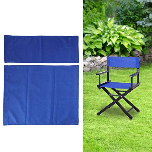 EBTOOLS Director Chair Cover, 1 Set Director Chair Canvas Durable Replacement Seat Cover Portable Folding Chairs Cover Kit for Directors Chairs Home