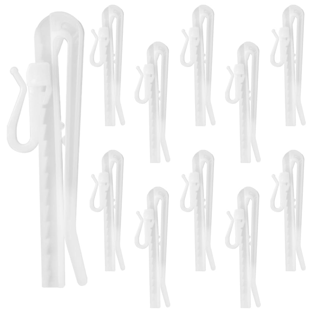 Pinch Pleat Curtain Hooks Plastic Curtain Hooks Adjustable Shower Curtains